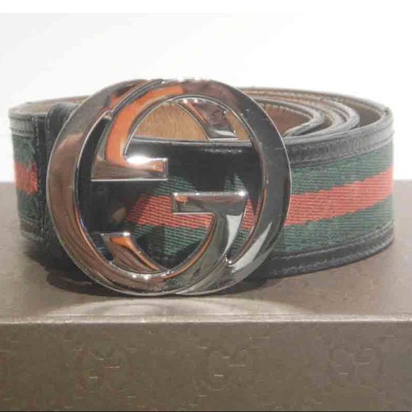 nylon gucci belt men